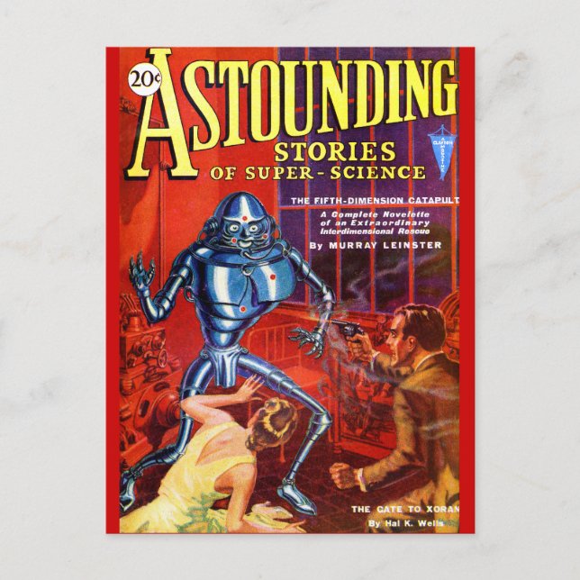 Das Fünfte dimensionale Katapult! Postkarte (Vorderseite)