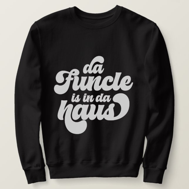 Das funktionelle, schlichte Vintage Retro Sweatshirt (Design vorne)