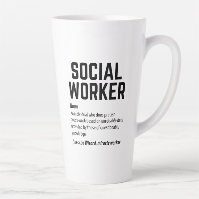 Das Funny Social Worker-Wörterbuch - Definition-Ka Milchtasse (Rechts)