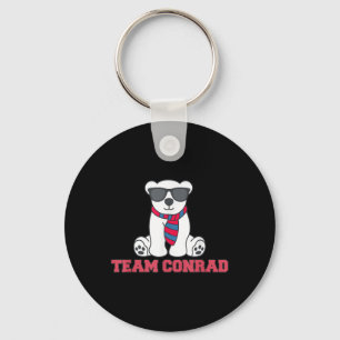 Das Funny Team Conrad Junior Mint Bären Est. 2009 Schlüsselanhänger