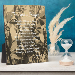 Das Fürstengebet Fotoplatte