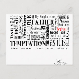 Das Fürstgebet Postkarte