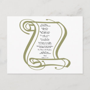 Das Fürstgebet Postkarte