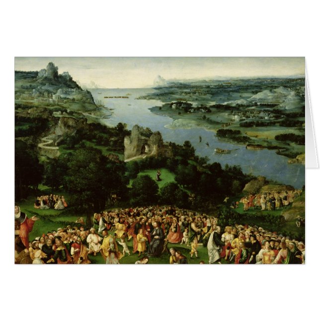 Das Füttern der fünf tausend (Vorderseite (Horizontal))