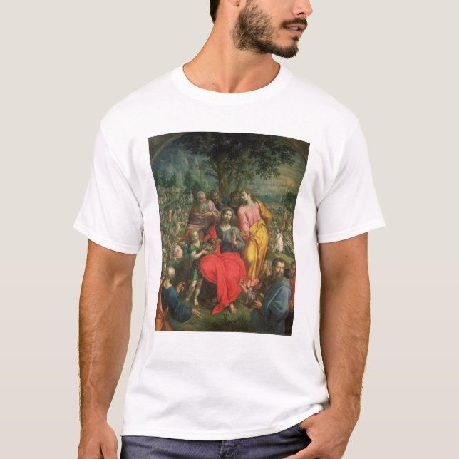 Das Füttern der fünf tausend, c.1590 T-Shirt (Vorderseite)