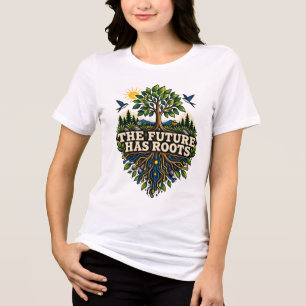Das Future Hat Wurzeln Shirt