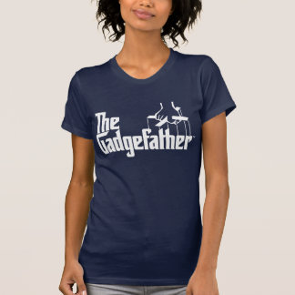 das gadgefather Weißlogo T-Shirt