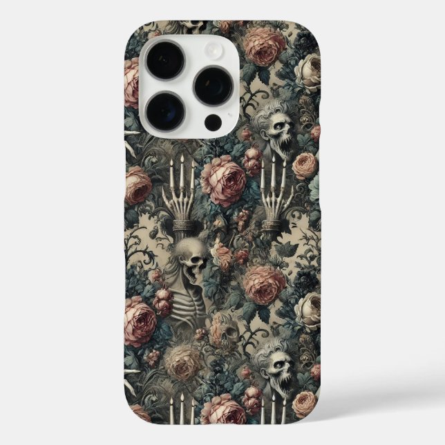 Das Gambit des Ghouls – Gotischer Viktorianismus Case-Mate iPhone Hülle (Rückseite)