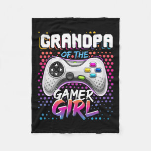 Das Gamer Girl Matching Video Game Birthday Gif Fleecedecke