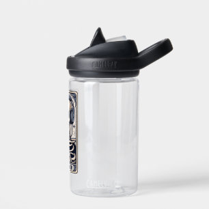 Das Gamer-Skelett-Tarotkarte Trinkflasche
