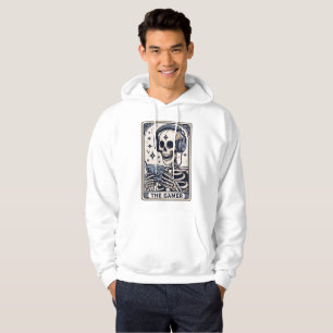 Das Gamer-Skelett-Tarotkarten-Shirt Hoodie