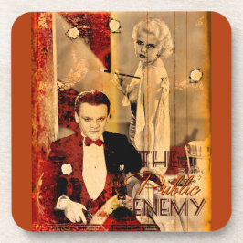 Das Gangster-Blonde-Mädchen Getränkeuntersetzer