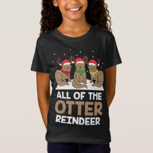 Das ganze schöne Rentier-Adorable Weihnachtsfest T-Shirt