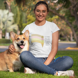 Das ganze T-Shirt des Flavours Ladie