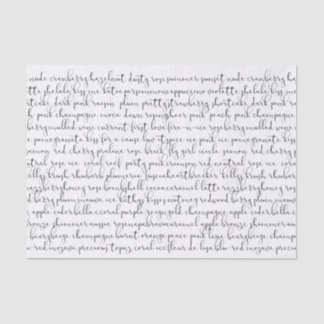 Das ganzes Farblippenstift-Seidenpapier Seidenpapier