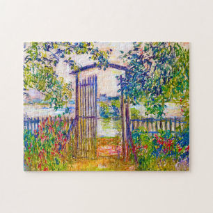 Das Garden Gate at Vetheuil Claude Monet belebt Puzzle