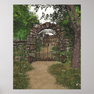 Das Garden Gate Poster drucken