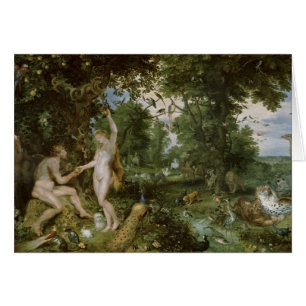Das Garten Eden mit dem Fall des Mannes, c.1615