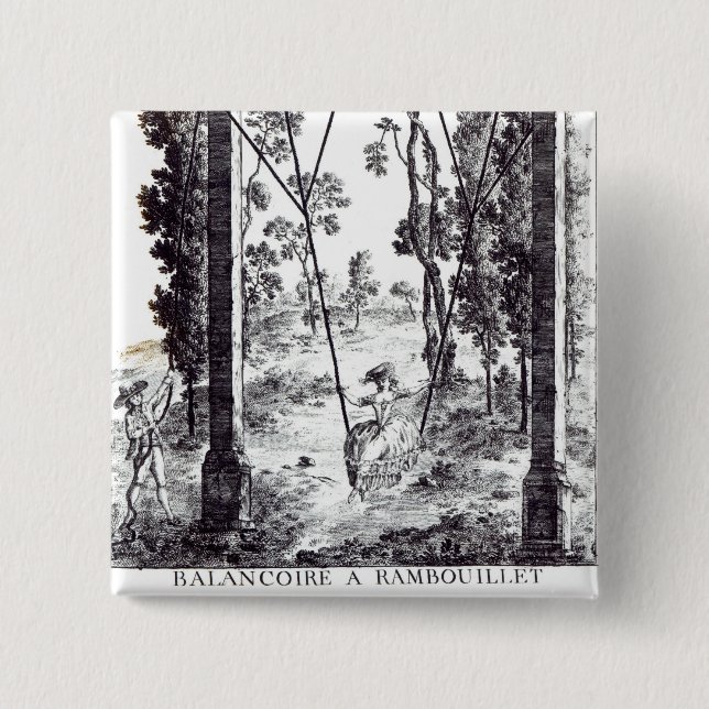 Das Garten-Schwingen in Rambouillet, von Button (Vorderseite)