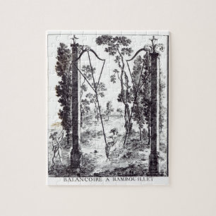 Das Garten-Schwingen in Rambouillet, von Puzzle