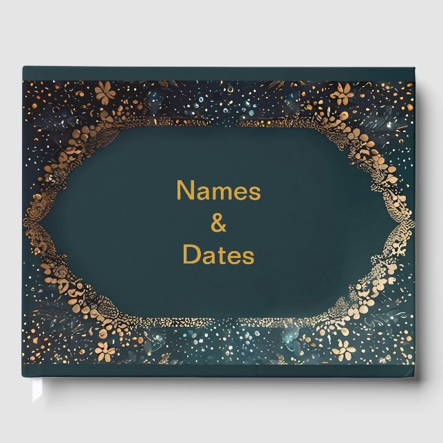 Das Gästebuch für Hochzeiten (Vorderseite)