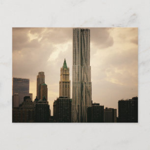 Das Gebäude Beekman Tower und Woolworth Postkarte