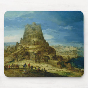 Das Gebäude des Turms von Babel Mousepad
