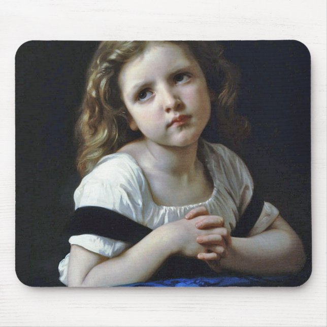 Das Gebet, Bouguereau Mousepad (Vorne)
