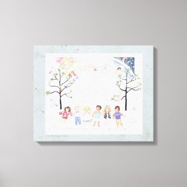 Das Gebet des Herrn Leinwanddruck (Vorderseite)