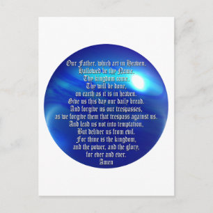 Das Gebet des Herrn Postkarte