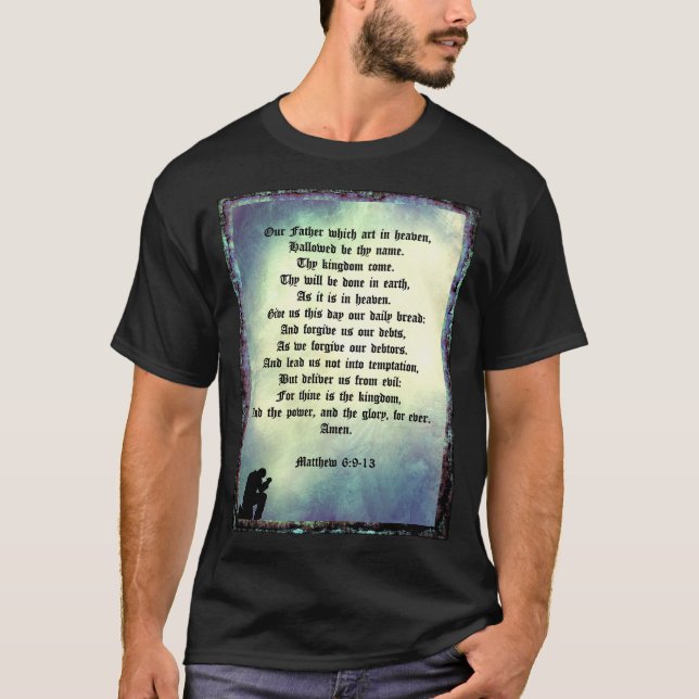 Das Gebet des Herrn T-Shirt (Vorderseite)