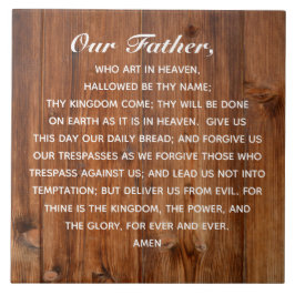 Das Gebet des Herrn Unser Vater, der im Himmel Kun Fliese