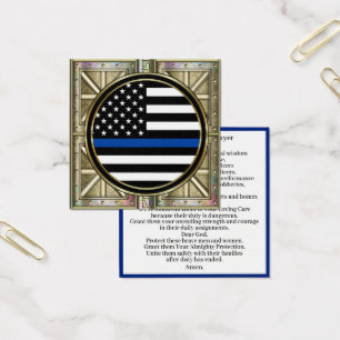 Das Gebet eines Polizeibeamten