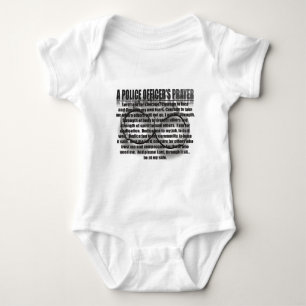 DAS GEBET EINES POLIZEIBEAMTEN BABY STRAMPLER