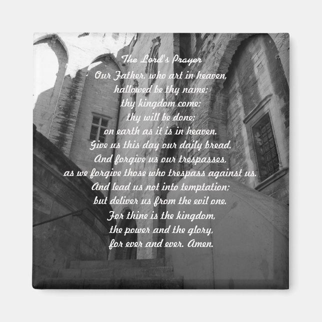 Das Gebet-Magnet des Herrn Magnet (Vorne)