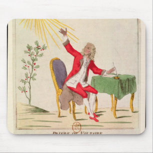 Das Gebet von Voltaire Mousepad