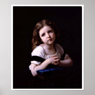 Das Gebet von WIlliam-Adolphe Bouguereau Poster