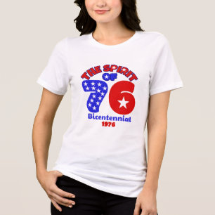 DAS GEBIET VON 76: BIZENTENNIAL 1976 Tri-Blend SHIRT