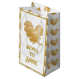 Das Geborene kleine Geschenktücher aus Shine White Kleine Geschenktüte