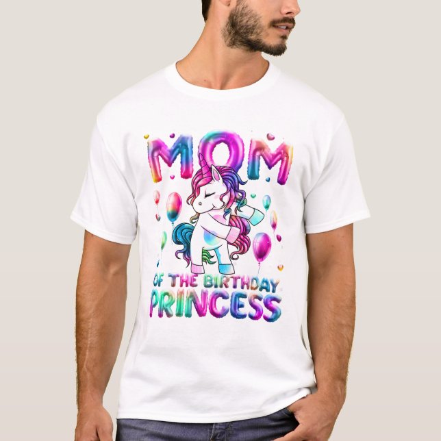 Das Geburtstags-Princess-Mädchen T-Shirt (Vorderseite)