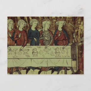 Das Geburtstagsfest von Nubien, König von Armenien Postkarte