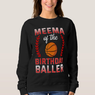 Das Geburtstagskind Basketball-Bday-Celebrat Sweatshirt