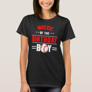 Das Geburtstagslied Boy Baseball Familienbd T-Shirt