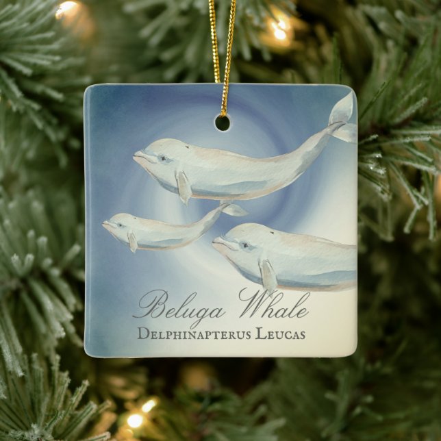 Das Gedächtnis der Familie Beluga Keramikornament (Baum)