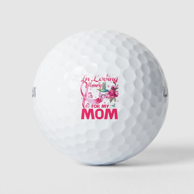 Das Gedächtnis für meine Mama lieben Golfball (Vorderseite)