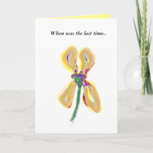 Das Gedächtnis-Gruß-Karten des Himmels Karte