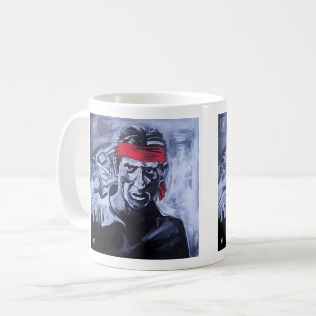 Das Gefangene Gemälde von Alfred Fox  Kaffeetasse (Vorderseite Links)