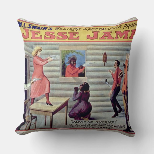 'Das Gefängnis wird nicht errichtet, das Jesse Kissen (Vorderseite)