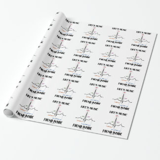 Das gefundene Innere des Lebens Musik (ECG/EKG Geschenkpapier