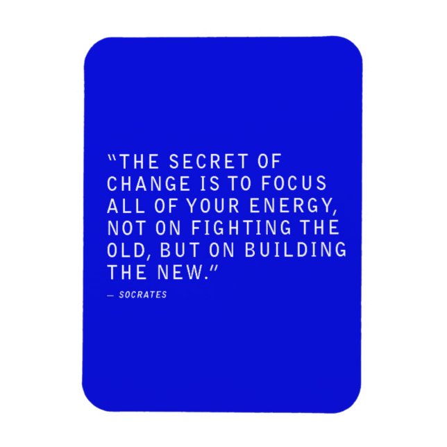 DAS GEHEIMNIS DER ÄNDERUNGEN KONZENTRIERT ALLE IHR MAGNET (Vertikal)